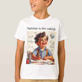 Camiseta Mathlete en proceso.