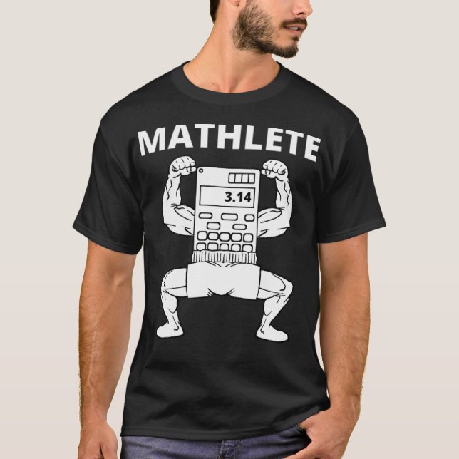 Camiseta Mathlete Maths Mathemtea (Anverso)