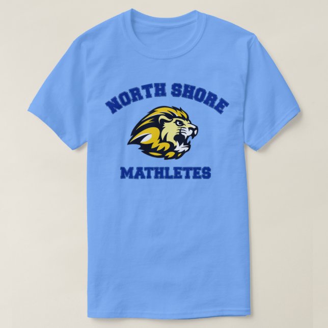 Camiseta mathletes de la costa norte (Diseño del anverso)