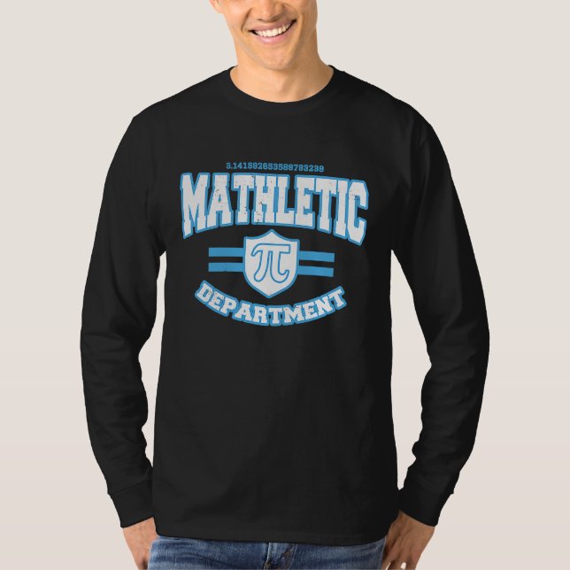 Camiseta Mathletic 3 14  Pi Day Math Teacher Mathematician  (Anverso)