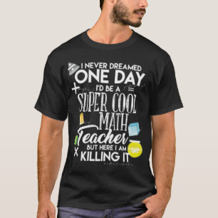 Camiseta MATHS Super Guay Math Teacher School Gift Idea mus