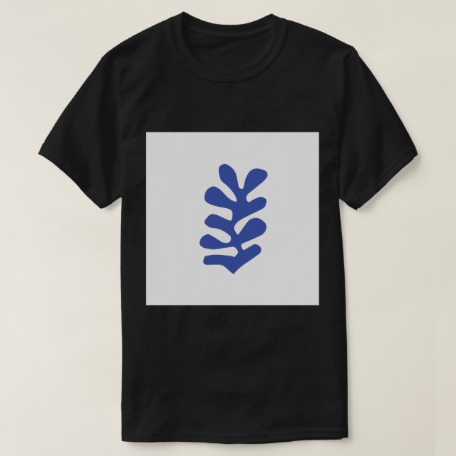 Camiseta Matisse Cortar la impresión de arte.png (Diseño del anverso)
