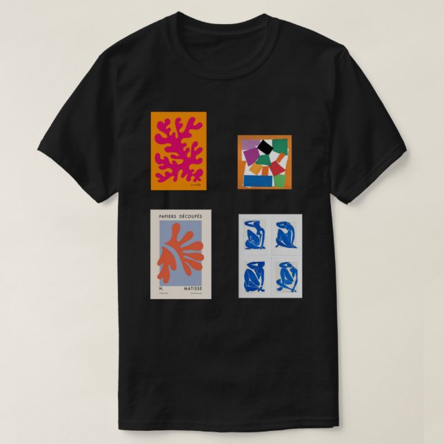 Camiseta matisse cut-outs Pegatina.png (Diseño del anverso)