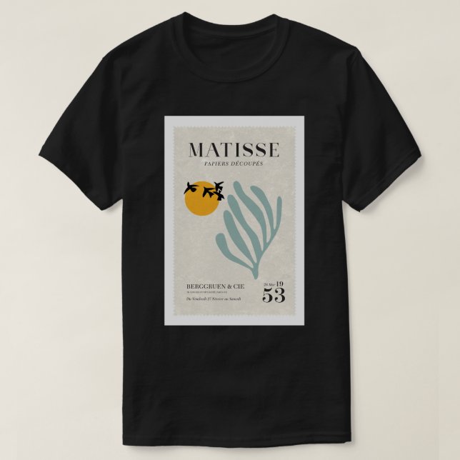 Camiseta Matisse Cutout Poster.png (Diseño del anverso)