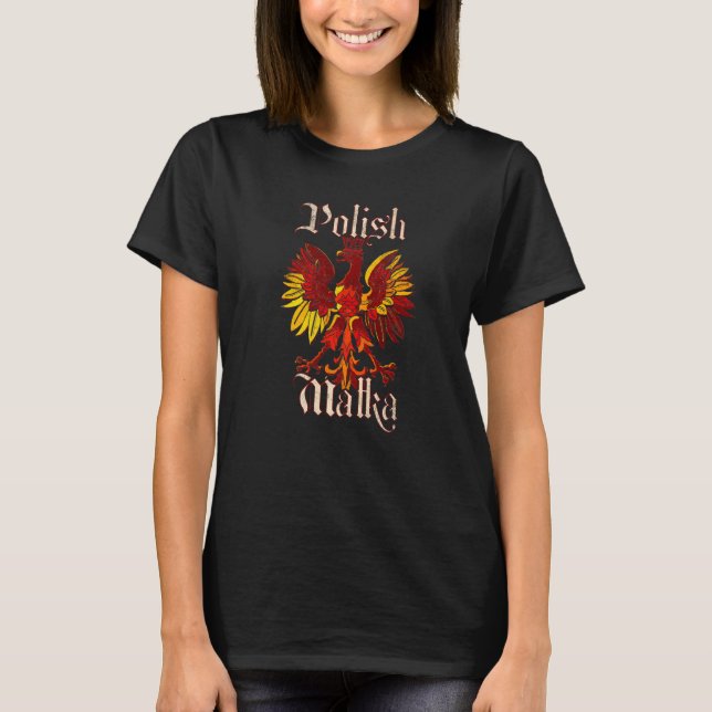 Camiseta Matka Polski Polska Polonia Mamá polaca (Anverso)