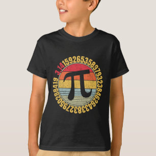 Camiseta Matleta de símbolos de Nerdy Math Pi