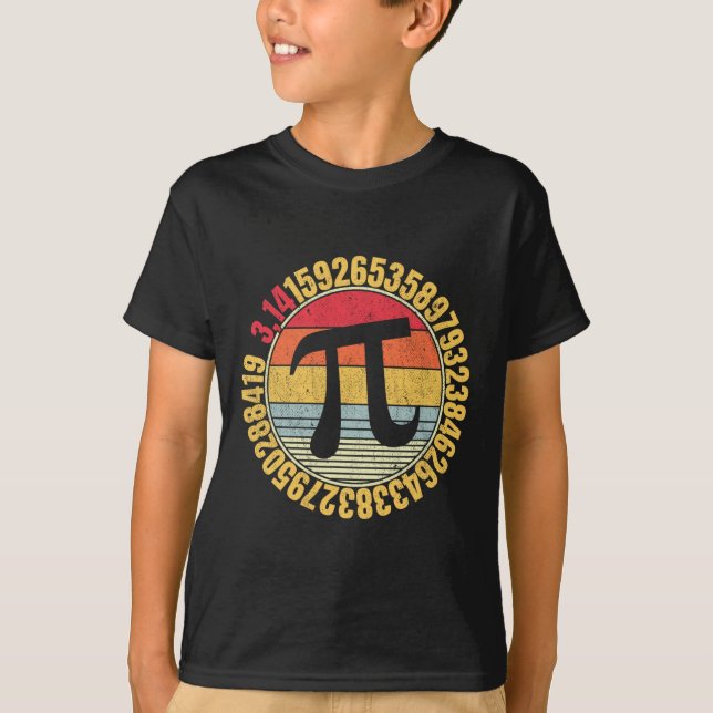 Camiseta Matleta de símbolos de Nerdy Math Pi (Anverso)