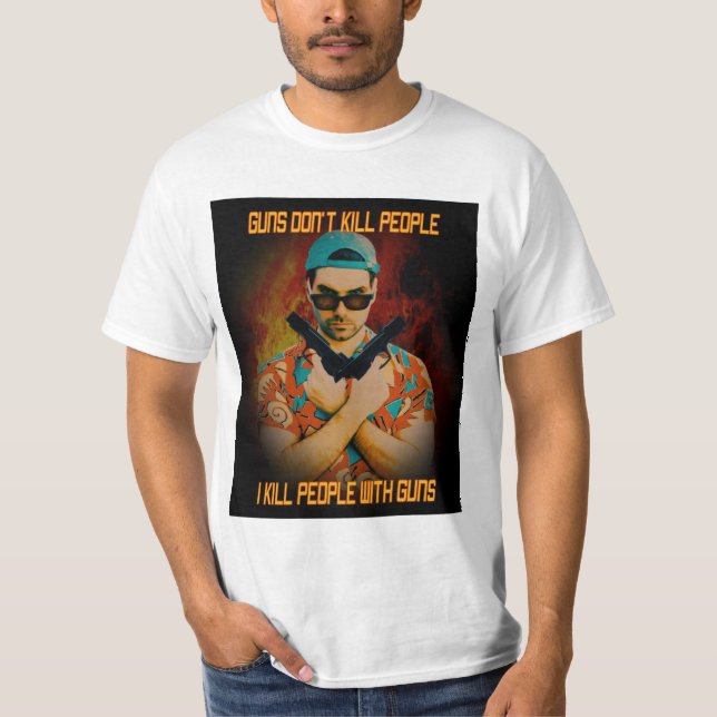 Camiseta Mato a gente (Anverso)