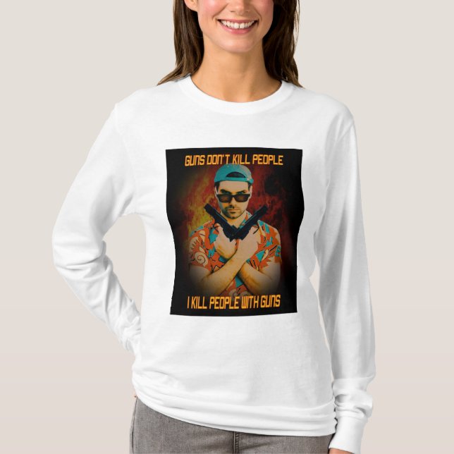 Camiseta Mato a gente (Anverso)