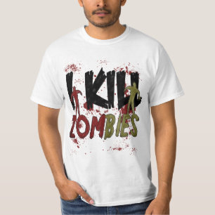 Camiseta Mato a Zombies