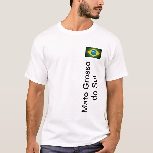 Camiseta Mato Grosso do Sul Brasil (Anverso)