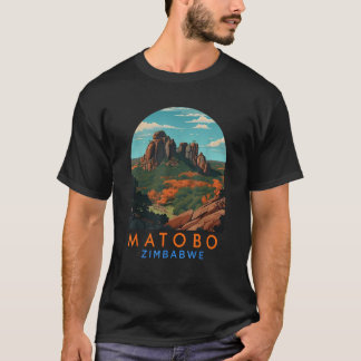 Camiseta Matobo Viaje Exploración Viaje Viaje Turno vacacio