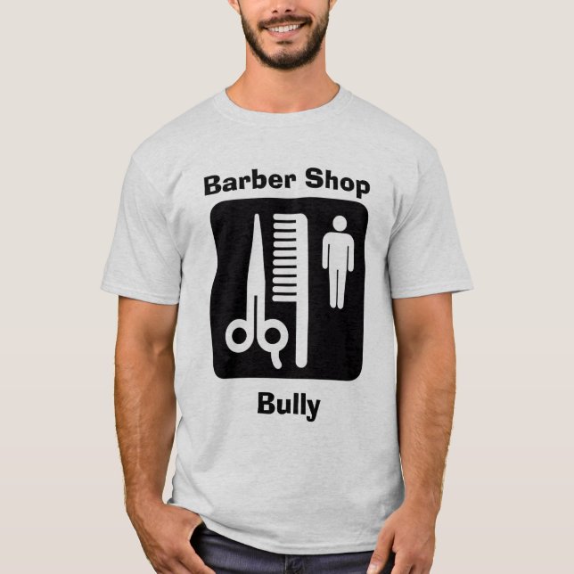 Camiseta Matón de la peluquería de caballeros (Anverso)
