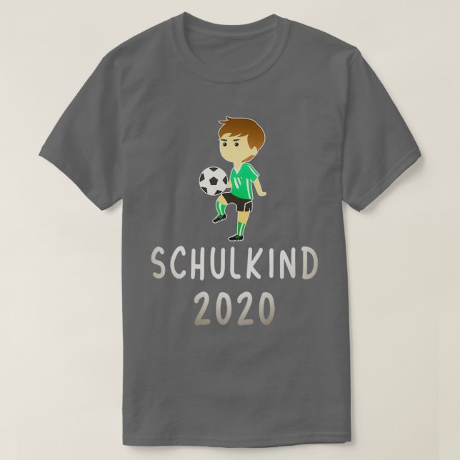 Camiseta Matrícula escolar 2020 Escuela de niños Clásico (Diseño del anverso)