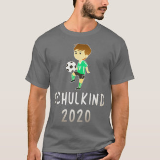 Camiseta Matrícula escolar 2020 Escuela de niños Clásico