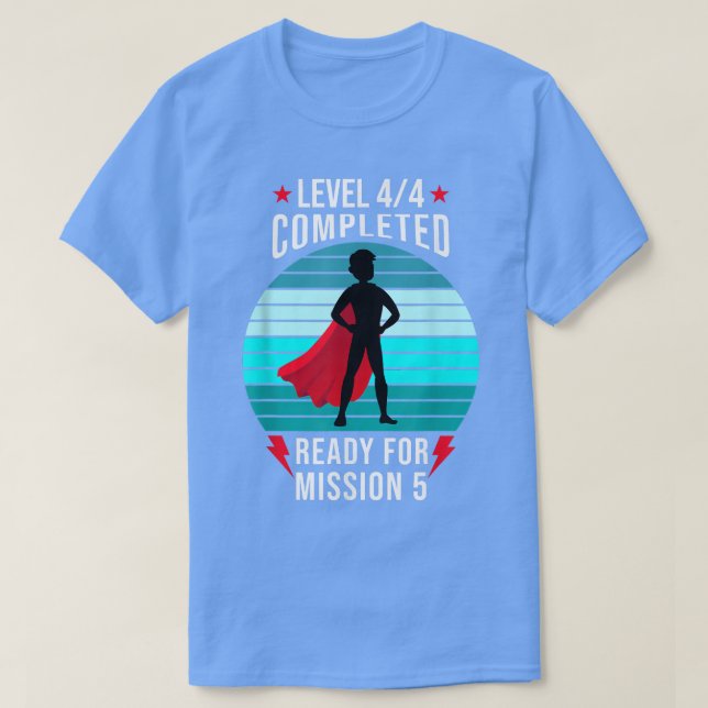 Camiseta Matrícula escolar 5º curso de enseñanza secundaria (Diseño del anverso)
