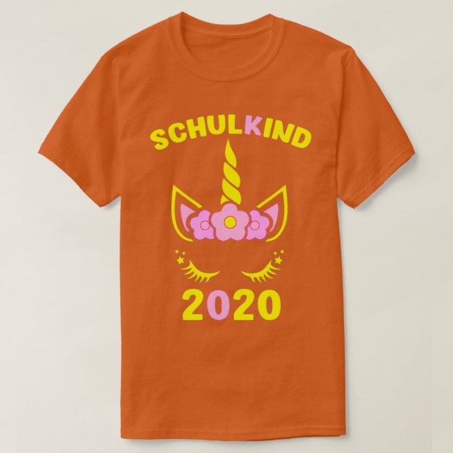 Camiseta Matriculación escolar 2020 niños en la escuela roc (Diseño del anverso)
