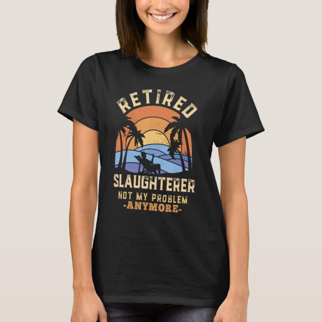 Camiseta Matrimona Retirada No Es Mi Problema Más Retirem (Anverso)