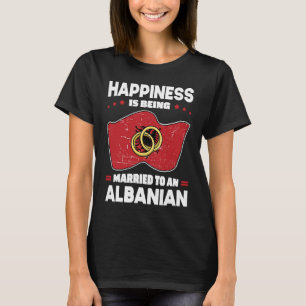 Camiseta Matrimonio albanés Patrimonio albanés casado alban