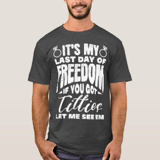 Camiseta Matrimonio Boda del partido Bachelor Mens Groom