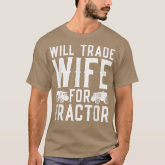 Camiseta Matrimonio Campesino Comercio Esposa Para Tractore
