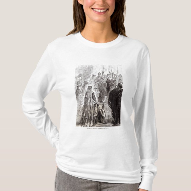 Camiseta Matrimonio de Eduardo II e Isabel de Francia (Anverso)