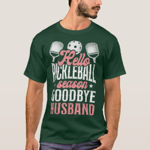 Camiseta Matrimonio de esposas de peletería Hola Pickleball