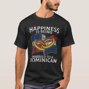 Camiseta Matrimonio de la República Dominicana Herencia Dom
