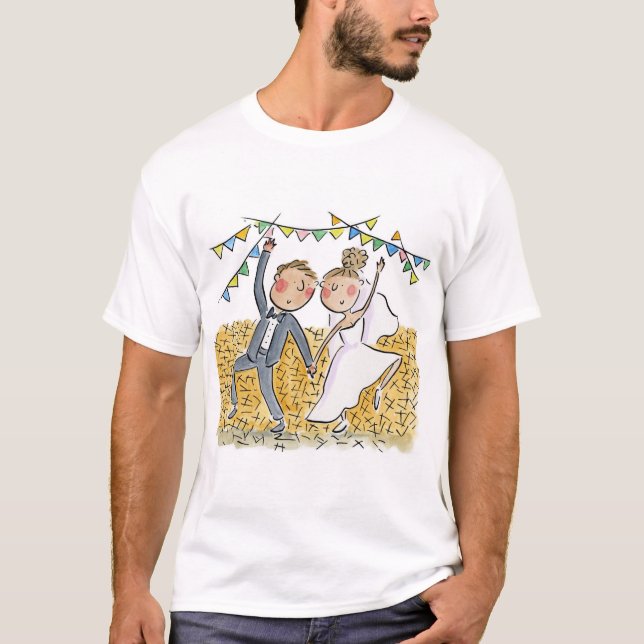 Camiseta Matrimonio de país (Anverso)