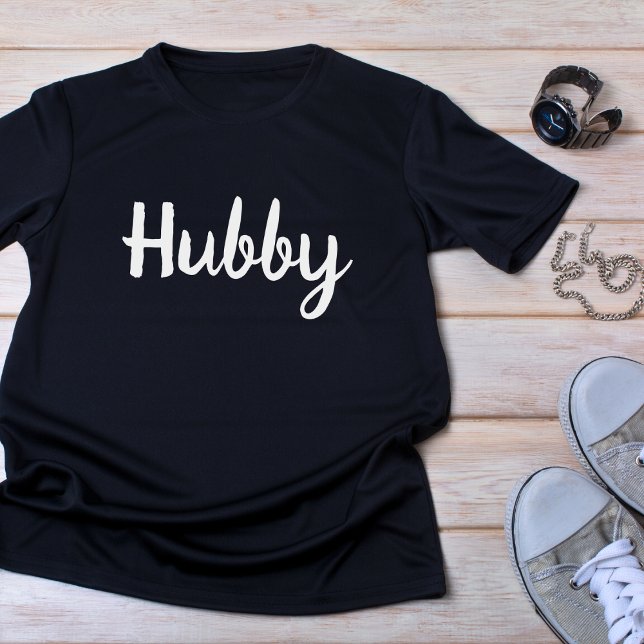 Camiseta Matrimonio de parejas hubby (Subido por el creador)