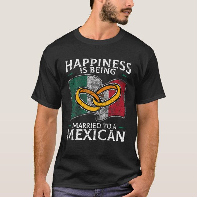Camiseta Matrimonio en México Boda Patrimonio casado R (Anverso)