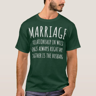 Camiseta Matrimonio gracioso 2