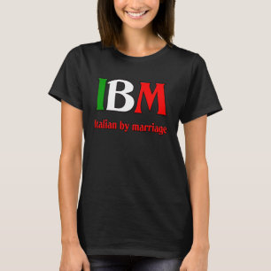 Camiseta Matrimonio italiano