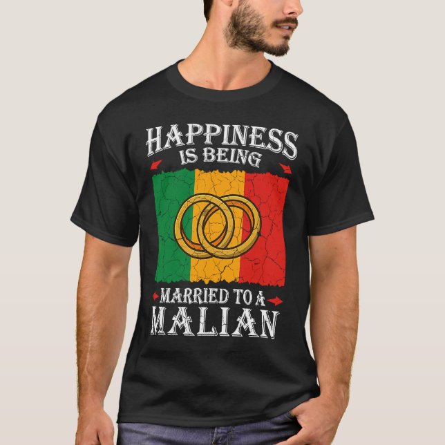 Camiseta Matrimonio maliense Mali: la raíz del patrimonio d (Anverso)