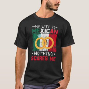 Camiseta Matrimonio mexicano México raíz herencia casada