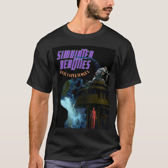 Camiseta Matriz de experiencias reales de realidades simula (Anverso)