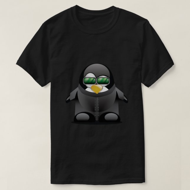 Camiseta Matriz de Tux (Diseño del anverso)