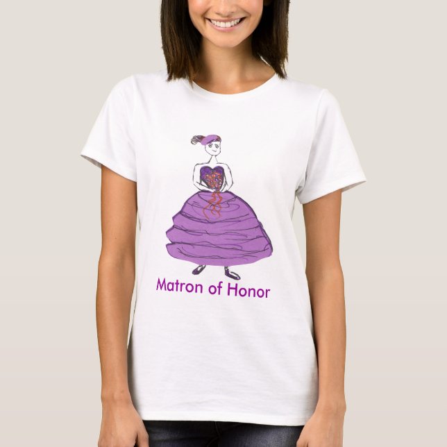 Camiseta Matrón de honor (Anverso)