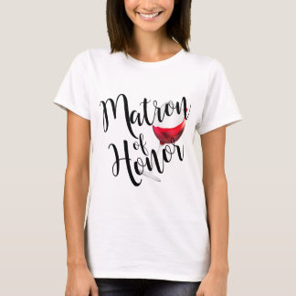 Camiseta Matrón de vino de honor