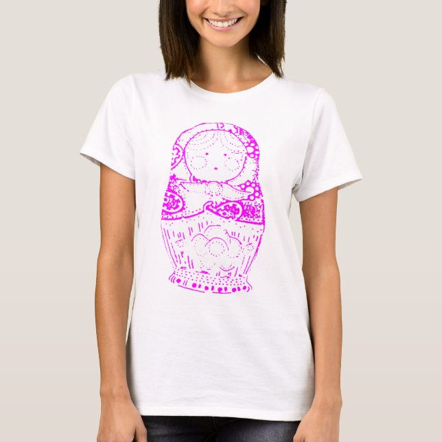 Camiseta Matryoshka Babushka (Anverso)