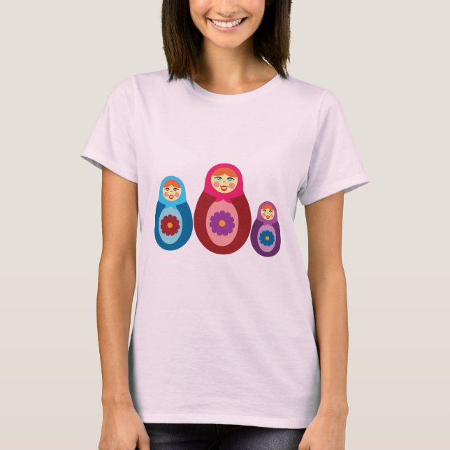 Camiseta Matryoshka Dolls (Anverso)