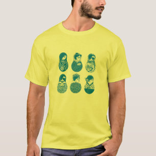 Camiseta Matryoshka / Equipo Ucrania / Bandera Ucraniana