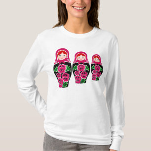 CAMISETA MATRYOSHKA, MUÑECA RUSA