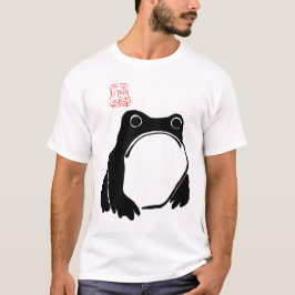 Camiseta Matsumoto Hoji Frog Art Vintage Japanese