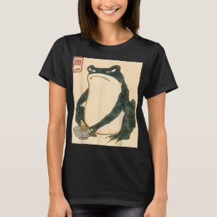 Camiseta Matsumoto Hoji Rana japonesa Ukiyo-e Toad Meme Aes