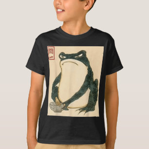 Camiseta Matsumoto Hoji Rana japonesa Ukiyo-e Toad Meme Aes