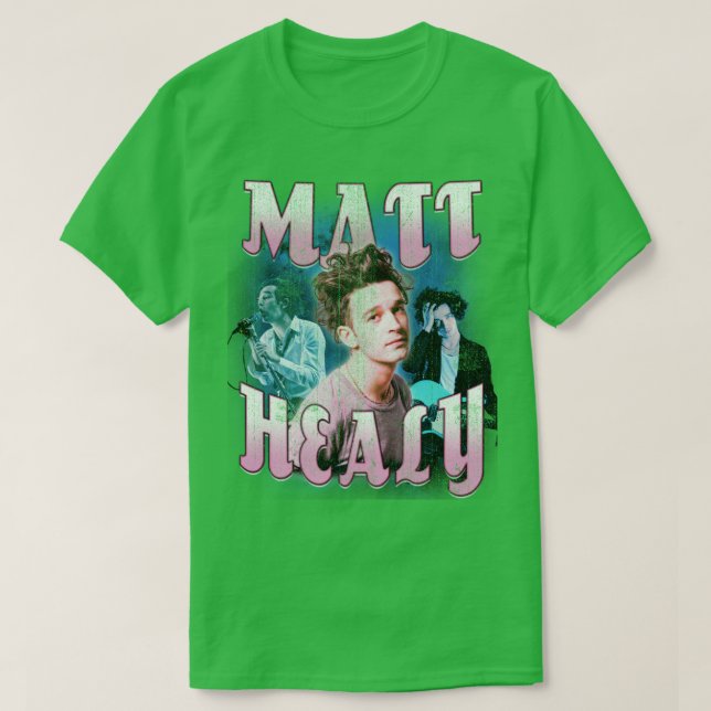 Camiseta Matt Healy El Boto Vintage de 1975 (Diseño del anverso)