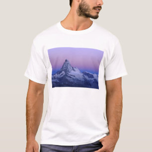 Camiseta Matterhorn al amanecer, Zermatt, Alpes suizos,