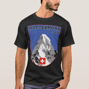 Camiseta Matterhorn Zermatt Suiza