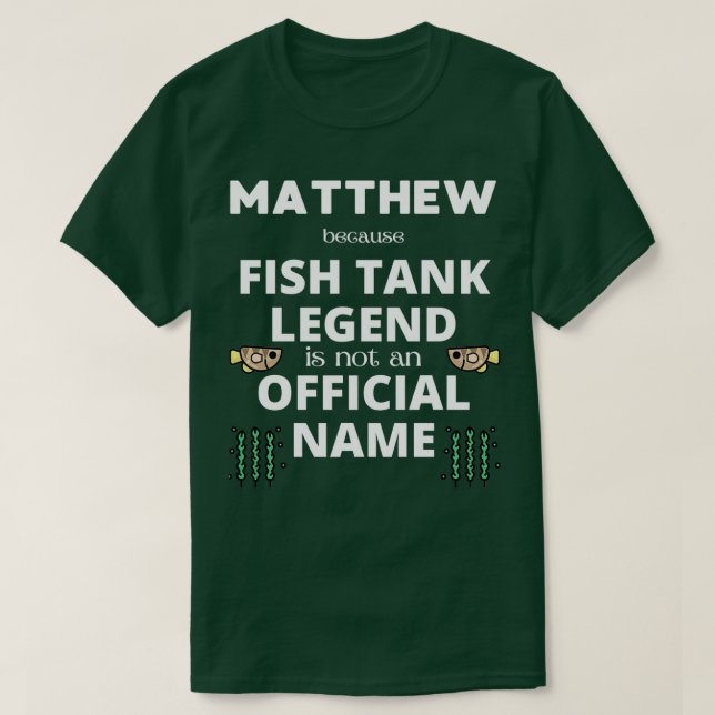 Camiseta Matthew (Diseño del anverso)